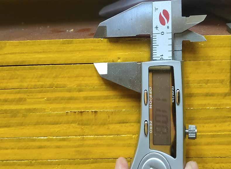广西红板施工标准尺寸测量